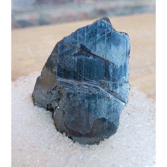 Hematite Crystal Mineral, Mt. Wright, Quebec Canada, Estate Specimen 42g - Picture 5 of 8